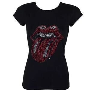 Musidor B.V. Rolling Stones Bedazzled T-shirt size large